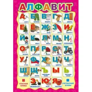 Ш-10285 Мини-плакат А4 Алфавит