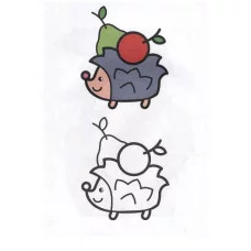 ПОСМОТРИ И РАСКРАСЬ А4. ДИКИЕ ЖИВОТНЫЕ 978-5-378-34618-9