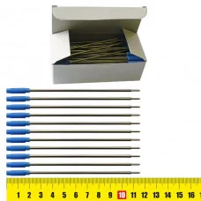 Стержень шариковый синий металлический , 0,7мм/116мм R1 A /1 6436