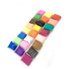 Масса для лепки 24 цв. DA-15/CC-122 INTELLIGENT в пакетиках, 15гр, 3 стека 310500