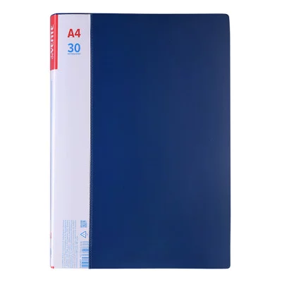 Папка с 30 вкладышами "Daily" A4, 500 мкм, вкладыши 030 мкм, фактура "песок" сменная этике 3102407