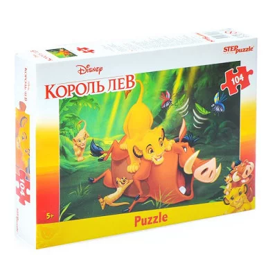Пазл 104 Король Лев 82189 Степ 733-218