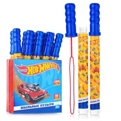 Мыльные пузыри "Hot Wheels" колба в термоплёнке 200 мл., Т22289