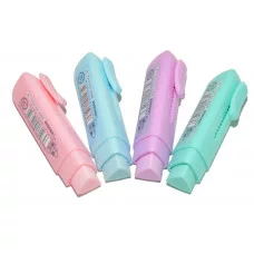 Ластик DI-684 "Выдвижной" 75х20х20мм, трехгранный, в пластиковом корпусе, цвета ассорти, WX-99714 332570