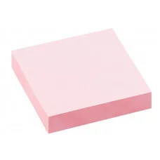 Самоклеящийся блок OfficeSpace 50*50мм, 100л., розовая пастель  269562