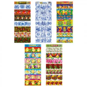 Термоплёнка пасхальная 1 лист ассорти 592668