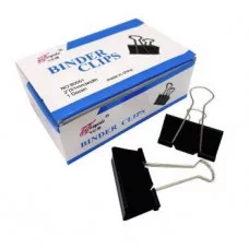 Зажим для бумаг 51мм DM-338 черный металлический №80051 335027