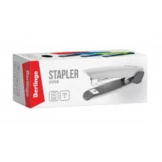 Степлер №10 Berlingo "Hyper" до 20л, 100 скоб, пластиковый корпус, зеленый 303527