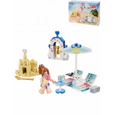 Конструктор пластиковый Sluban Розовая мечта. Райский пляж 19х14,1см M38-B0862