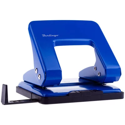 Дырокол Berlingo 20л., металлический, ассорти, с линейкой BERLINGO_ 138300
