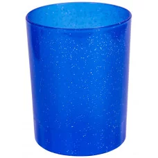 Стакан для ручек, с блестками (СП-2070) 3 цвета, МИКС СП-2070