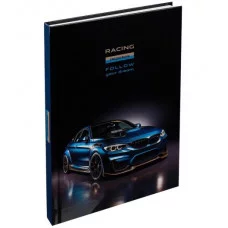 ЕЖЕДНЕВНИК А5, 128л. ШИКАРНЫЙ АВТОМОБИЛЬ - 1 (128-9260) (7БЦ, гл.ламин, цвет.мелов обл. недатиров.) 128-9260