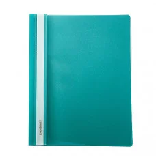 Папка скоросшиватель inФОРМАТ А5 зелен. пластик 180 мкм карман д/маркир. этикет. 062471