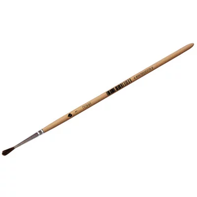 Кисть пони, ХМ, круглая №01 Художественные материалы 067316