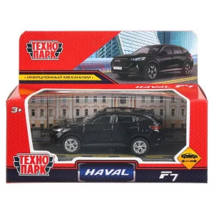 Машина металл haval f7 длина 10,5 см инерц черный 406190