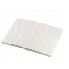 Подарочный блокнот 14,0 см * 21,0 см , 7БЦ, Alingar, PU, поролон, конгрев, эффект 3D, 80л., линия, "Модная малышка", бирюзовый AL11674