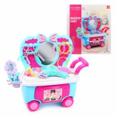 Игровой набор Салон красоты, в комплекте тележка + 11 аксессуаров, кор. 009-008