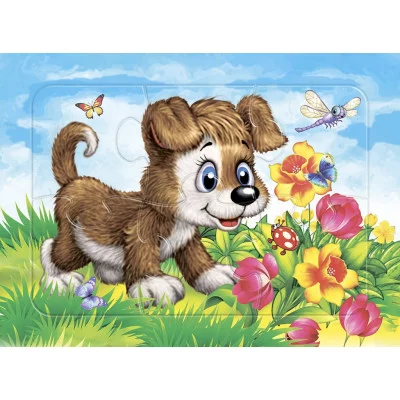 Пазл маленький Щенок 0+