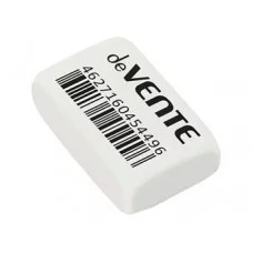 Ластик "Box" 27*18*10 синтет прямоугольный белый ш/к DEVENTE 4070908 155642