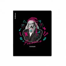 Тетрадь общая ученическая с пластиковой обложкой на скобе ErichKrause Persons, ХИМИЯ, 48 листов, клетка 60644