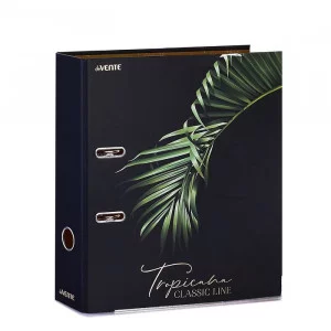 Папка с арочным механизмом "Tropicana" A4 75 мм разобранная картонная, матовая ламинация, цветная запечатка, тиснение фольгой, металлическая окантовка, запечатка форзаца, индивидуальная упаков