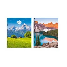 Тетрадь А5 80л "Горные вершины" КанцЭксмо ТС808561