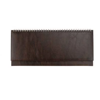 ПЛАНИНГ 56 л. недатир. EVERYDAY CHRONICLES - BORDEAUX(56-5041)греб,кожзам(т-корич),отстроч,300х130мм 56-5041