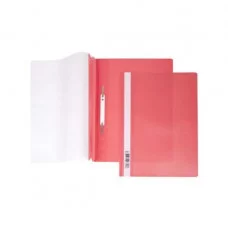 Скоросшиватель пласт мягкий б/перф А4 0.18мм ХАТБЕР красн AS4_00103 315257