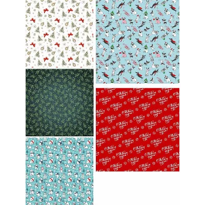 Упаковочная бумага С Новым годом В АСС-ТЕ 70х100см 1л УБ-6145