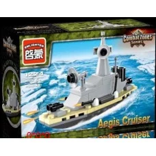 Конструктор "Боевой корабль" 48 деталей в коробке 1224