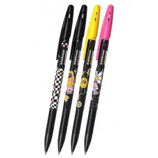 Ручка шариковая ErichKrause R-301 Stick Positive Vibe 0.7, цвет чернил синий 63080