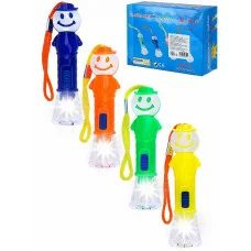 Фонарик из пластика ,7.5см,цвет-микс ФН-2418