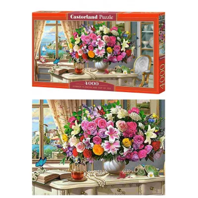 Пазл 4000 Летний букет CastorLand С-400263