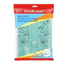 Подставка для книг пластиковая ErichKrause Little Dogs, мятный 58068