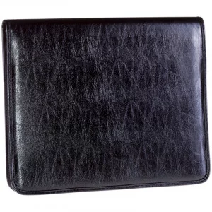 Папка деловая OfficeSpace "Palada" имп. кожзам., на молнии, блокнот Спейс 162175