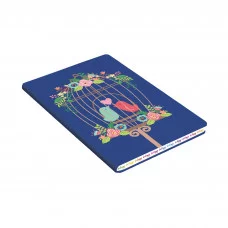 КНИГА ДЛЯ ЗАПИСЕЙ ИСКУССТВЕННАЯ КОЖА SOFT TOUCH BE HAPPY! А6+ 80л. КЗБХК6802990