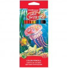 Цветные карандаши шестигранные ArtBerry 12 цветов Ассорти Erich Krause 32878