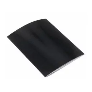 Тетрадь 48л., А5, клетка, Alingar "Black Skin metallic", скрепка, дизайнерский картон, тиснение, блок офсет, 100% белизна AL12396