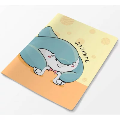 Тетрадь (студ., офис) А4 60л "Дружите" КанцЭксмо ТЛ4605260