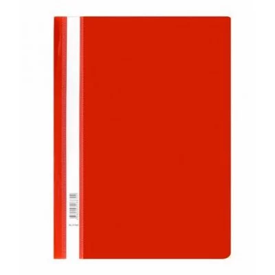 Папка-скоросшиватель пластиковая Alingar, A4, красный, 160 мкм, пакет европодвес AL13163