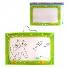 Доска детская 35х50см, маркерная с английским алфавитом + маркер 8550124885