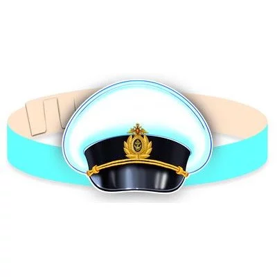 Маска-ободок. Фуражка моряка (с ом) - группа Головной убор 00-00014286 МА-9745 4630112005387