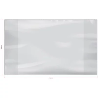 Комплект обложек 10шт 208*346 для дневников и тетрадей, ArtSpace, ПВХ 120мкм, ШК 330374