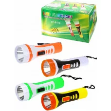 Фонарик-брелок из пластика 12 см цвет микс ФН-9827