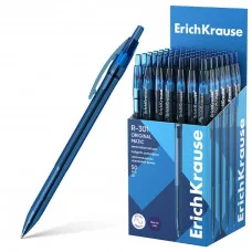 Ручка шариковая автоматическая ErichKrause R-301 Matic Original 1.0, цвет чернил синий 60977