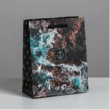 Пакет ламинированный вертикальный «Море», S 12 × 15 × 5.5 см   4733779