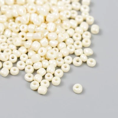 Бисер "Zlatka" 08/0, 3 мм, 10 г 0965 кремовый 9317349