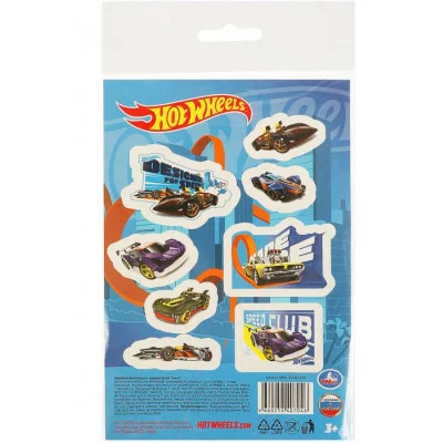 Наклейки бумажные 120*180 мм ХОТ ВИЛС Умка NBM-107669-HW