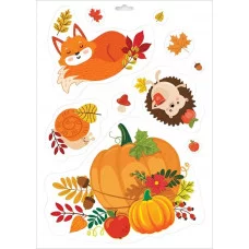 Двусторонняя наклейка "Осенняя фантазия" Праздник 0201133