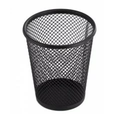 Подставка-стакан д/канцтоваров Alingar металлическая 9*12*9 см черный 1шт AL13256